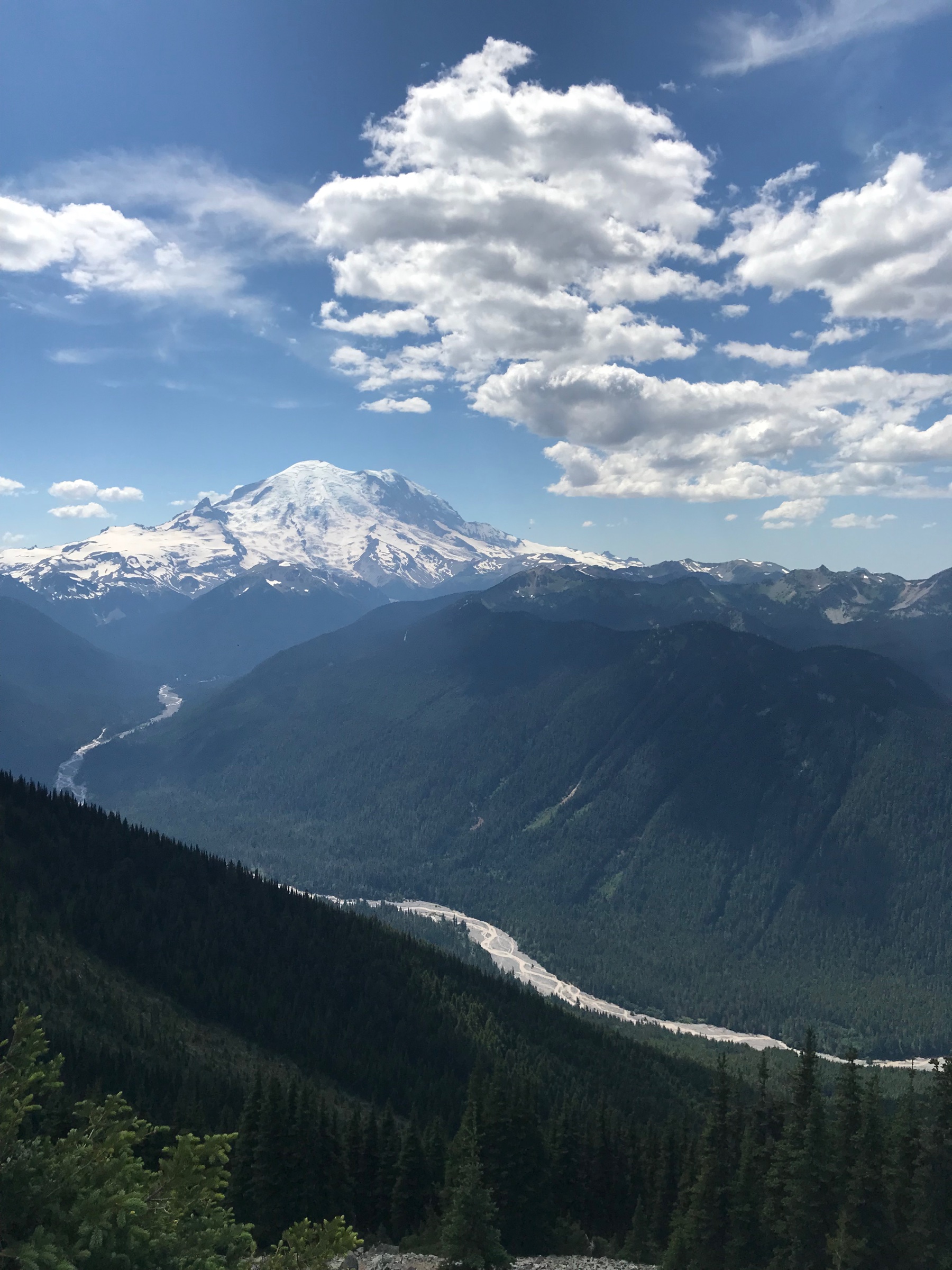 Mount Rainier viewed from Crystal Mountain